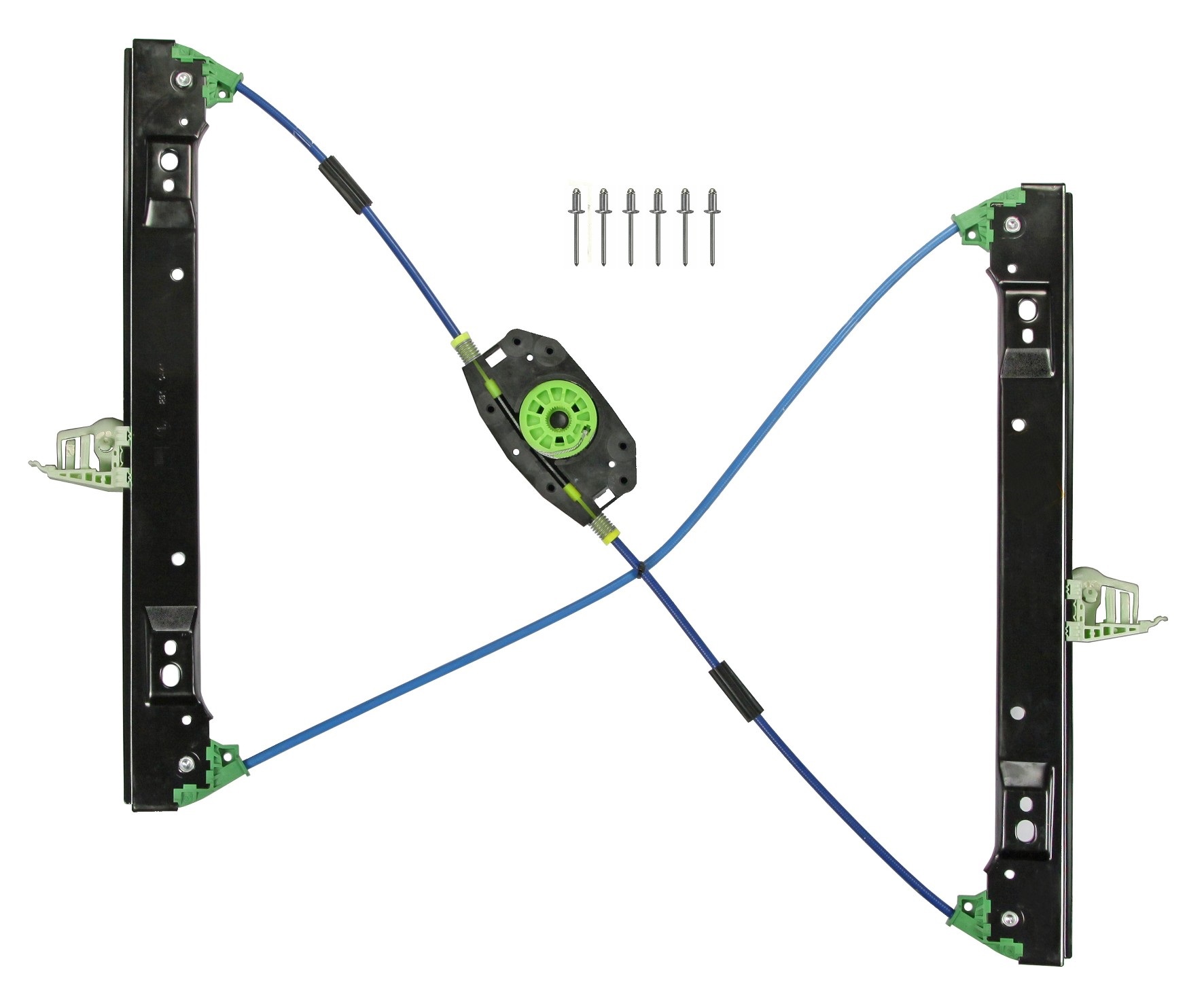 ELEVALUNAS FRONTAL DERECHO SIN MOTOR