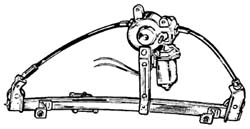 ELEVALUNAS DELANTERO ELECTRICO DELANTERO DERECHO 3PUERTAS