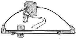 ELEVALUNAS DELANTERO ELECTRICO DERECHO