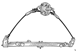 ELEVALUNAS DELANTERO MANUAL DERECHO