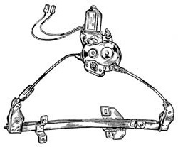 ELEVALUNAS DELANTERO ELECTRICO DELANTERO IZQUIERDO