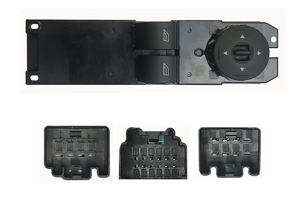 BOTONERA DEL IZQ+RETROVISOR (2 BOT) 13PINS