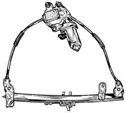 ELEVALUNAS DELANTERO ELECTRICO DERECHO