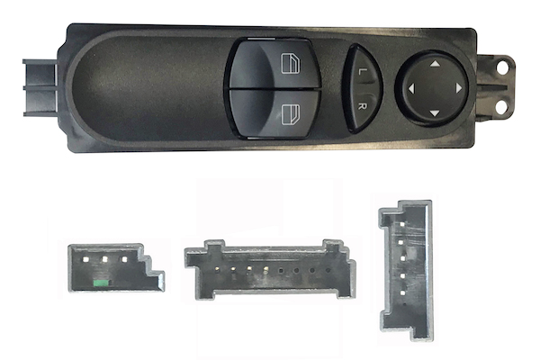 BOTONERA COMPL DEL IZQ+RETROVISOR (2 BOT) 12PINS