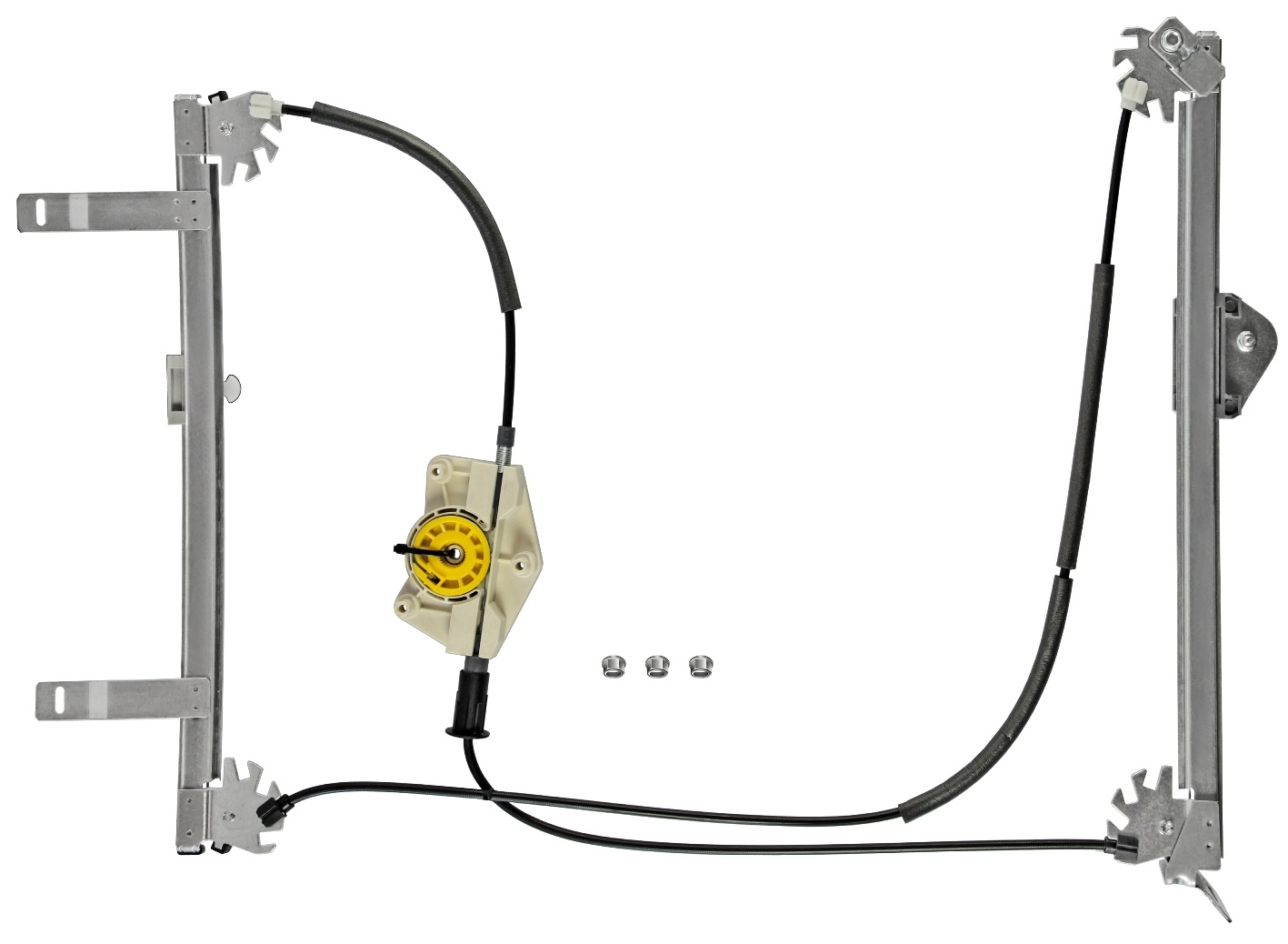 ELEVALUNAS ELECTRICO DELANTERO DERECHO 3 PUERTAS SIN MOTOR