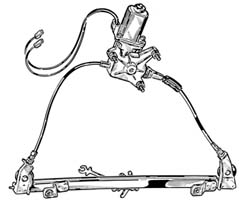 ELEVALUNAS DELANTERO ELECTRICO IZQUIERDO