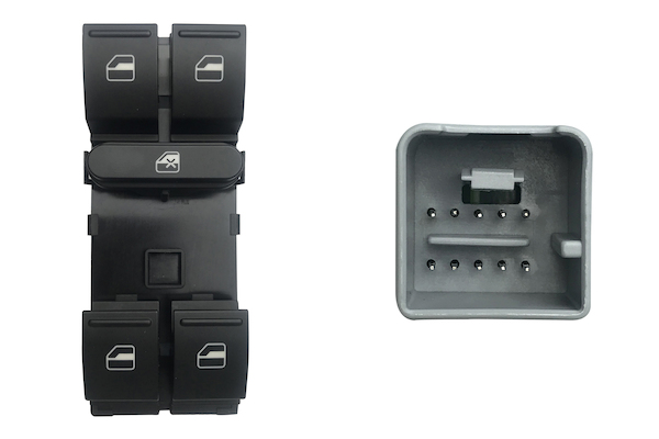 BOTONERA DEL IZQUIERDA (NEGRO/BLANCO) (4BOT) 10PINS