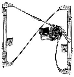 ELEVALUNAS DELANTERO ELECTRICO DERECHO 3/5PUERTAS  (CON COMFORT)