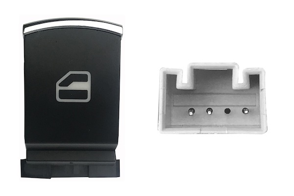BOTONERA ELEVALUNA DEL DER+TR DER/IZQ (PRE/CROM) 3PINS