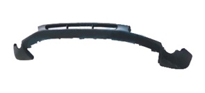 SPOILER PARAGOLPES DELANTERO NEGRO