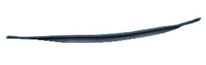 SPOILER PARAGOLPES DELANTERO NEGRO