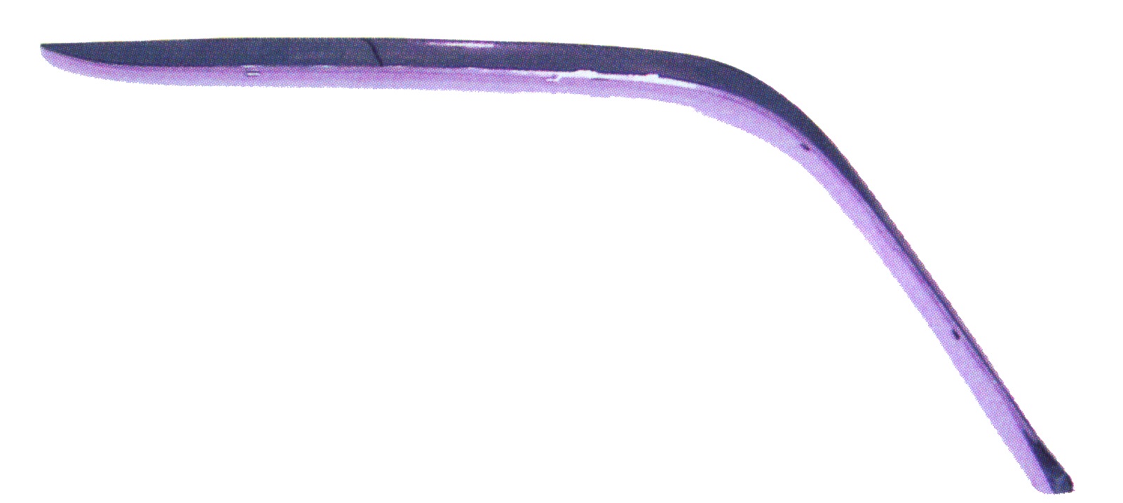 MOLDURA PARAGOLPES DELANTERO IZQUIERDO CROMADO