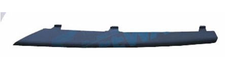 MOLDURA REJILLA PARAGOLPES DELANTERO IZQUIERDO NEGRO