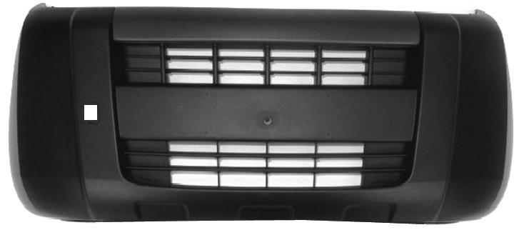 PARAGOLPES DELANTERO SIN HUECOS NEGRO