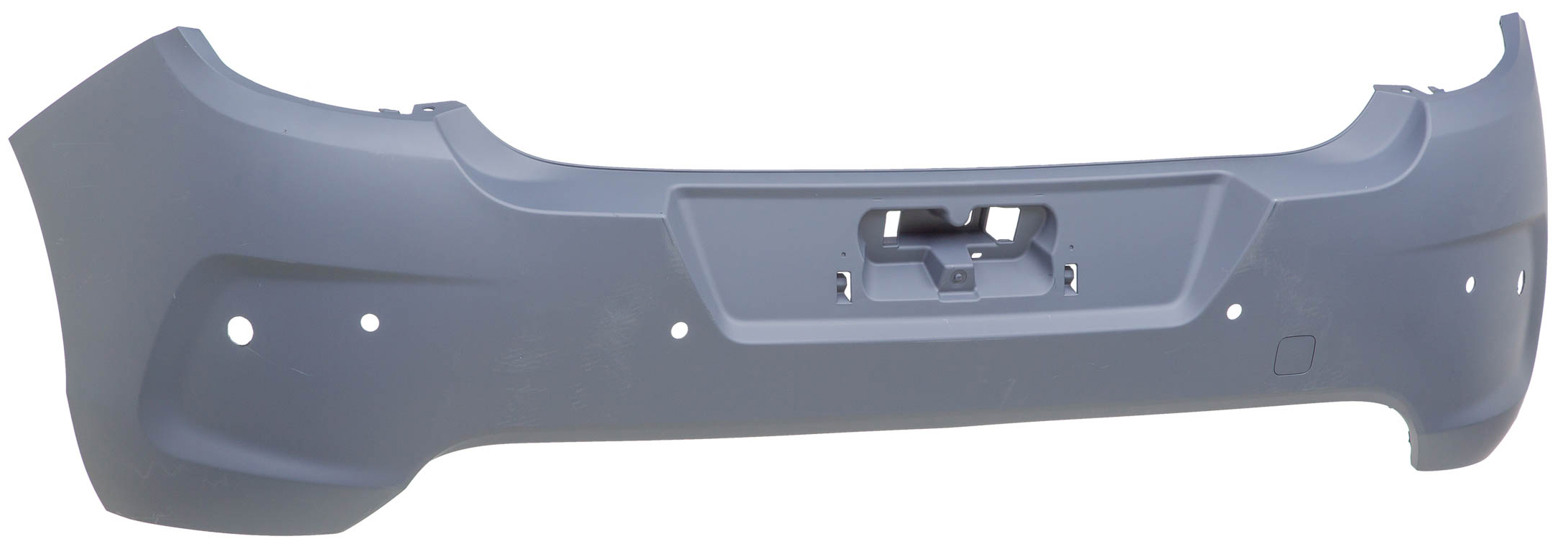 PARAGOLPES TRASERO IMPRIMADO C/HUECOS 4+2 PDC