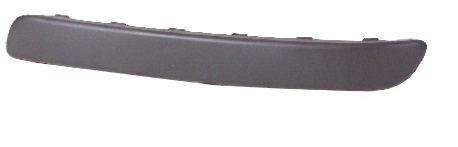 MOLDURA PARAGOLPES DELANTERO IZQUIERDO NEGRO