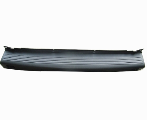 CENTRO PARAGOLPES TRASERO NEGRO