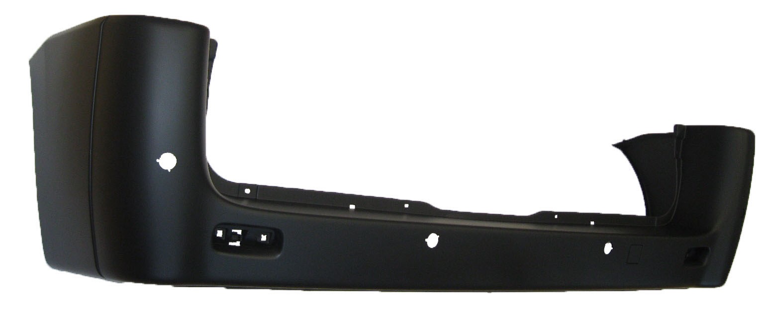 PARAGOLPES TRASERO NEGRO CORTO CON SENSOR APARCAMIENTO