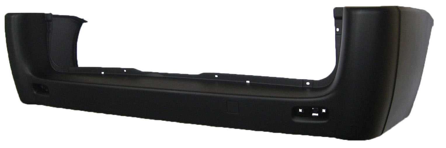 PARAGOLPES TRASERO NEGRO LARGO