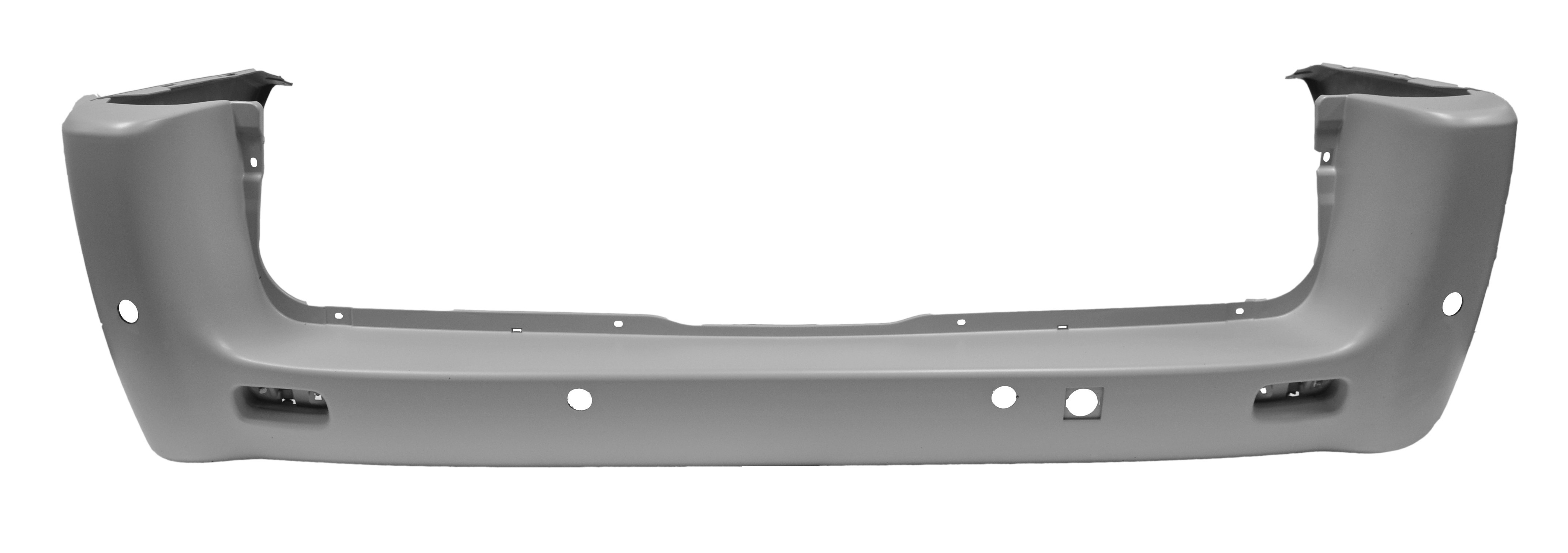 PARAGOLPES TRASERO IMPRIMADO CHASSIS LARGO C/HUECO SENSOR