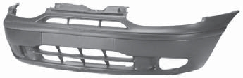 PARAGOLPES DELANTERO IMPRIMADO CON HUECOS