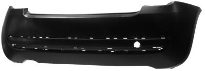 PARAGOLPES TRASERO IMPRIMADO CON HUECOS MOLDURA CORMADA