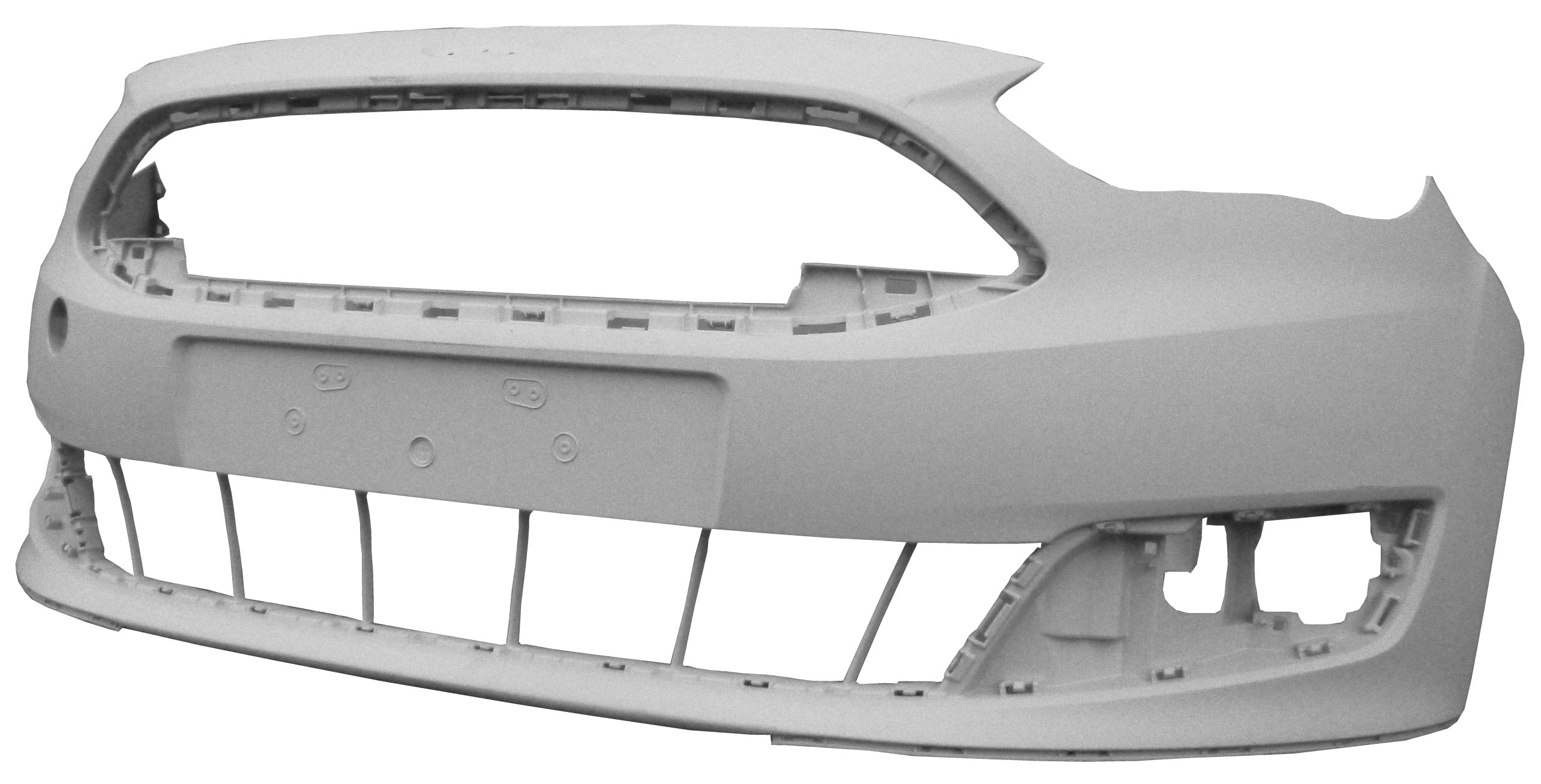 PARAGOLPES DELANTERO IMPRIMADO C/6HUECOS SENSOR 