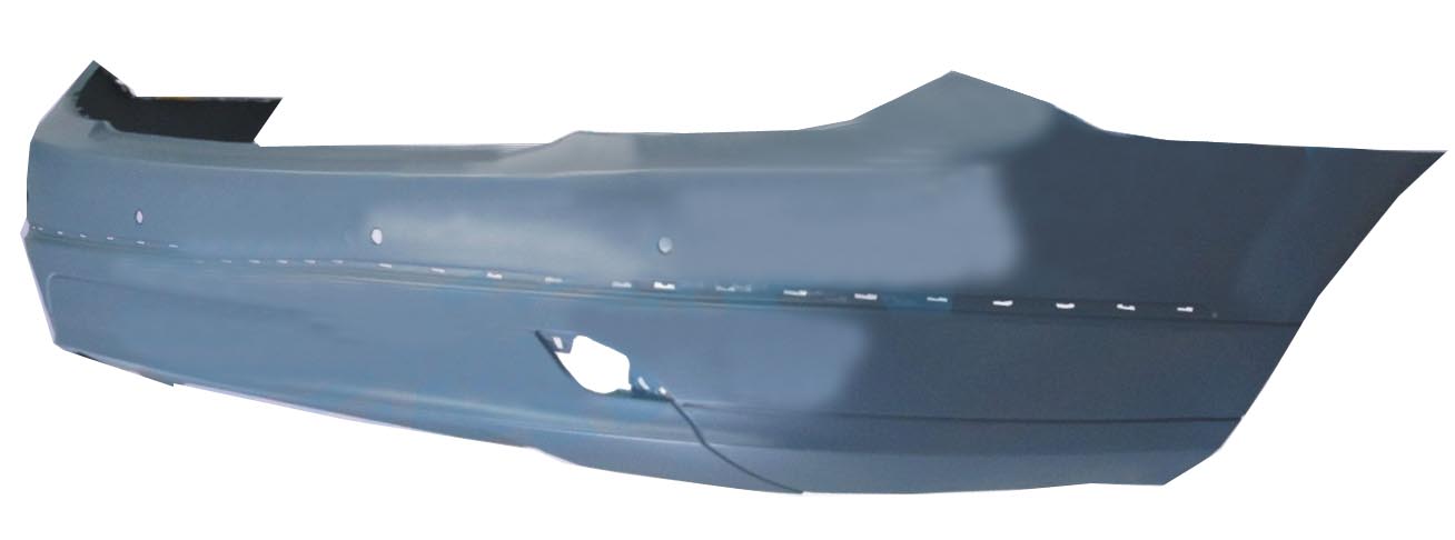 PARAGOLPES TRASERO IMPRIMADO C/HUECO SENSOR + MOLDURA 4PUERTAS