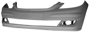 PARAGOLPES DELANTERO CON HUECO MOLDURA (AVANGARDE/ELEGANCE)