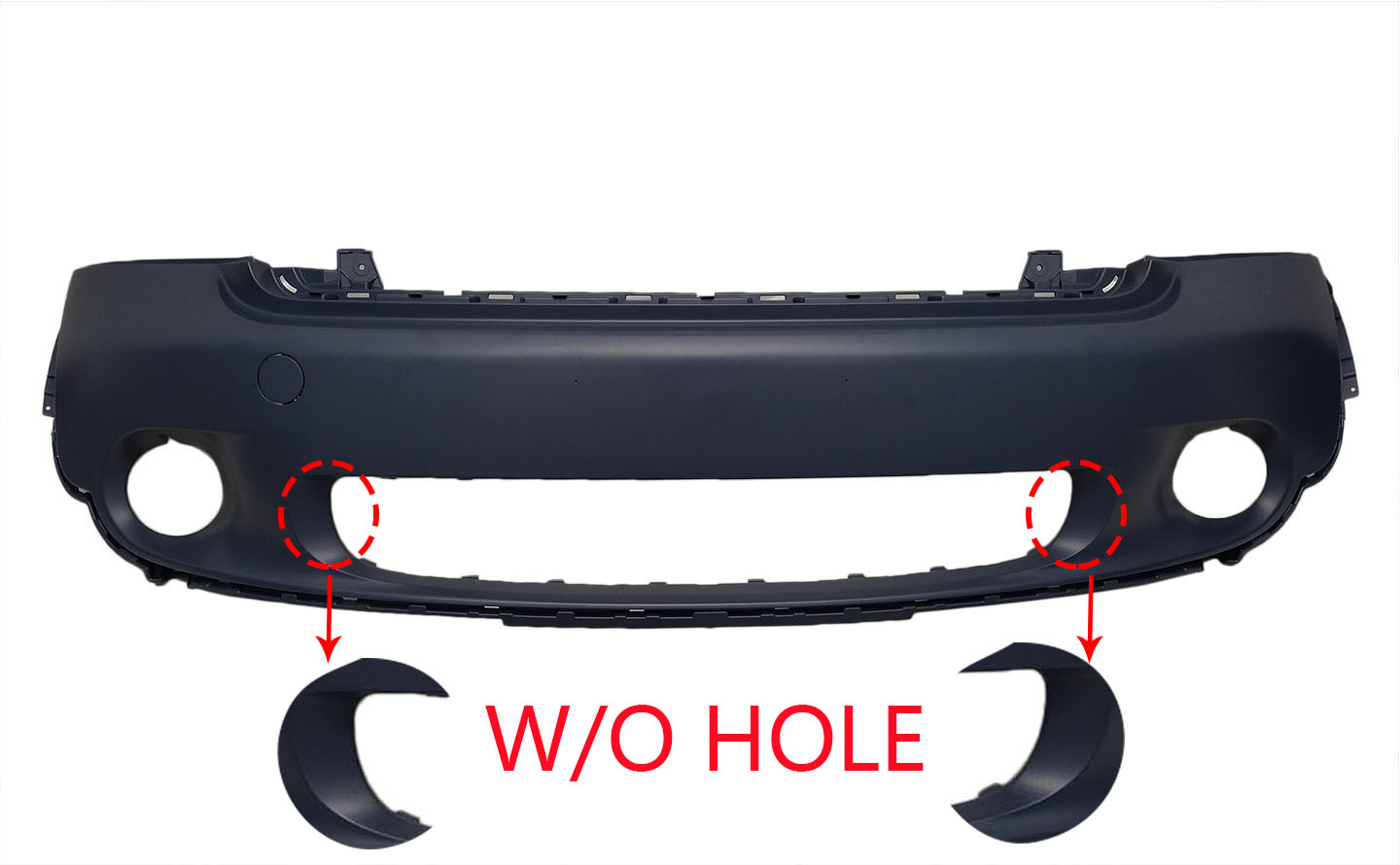 PARAGOLPES DELANTERO IMPRIMADO