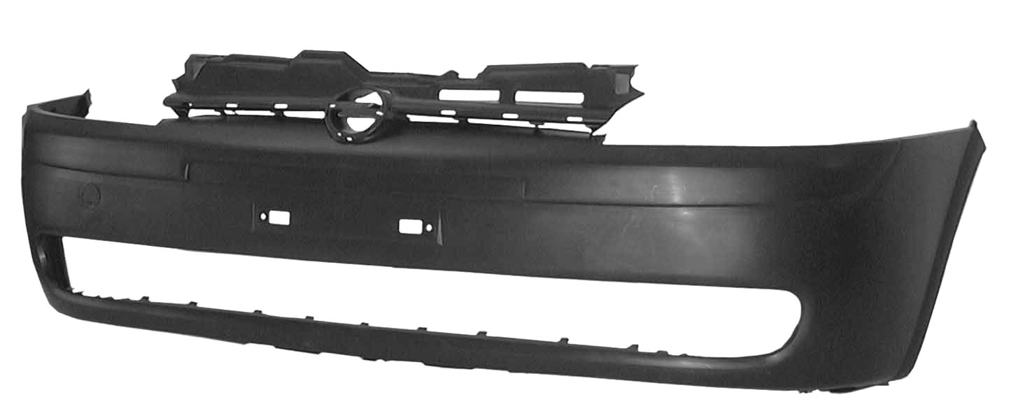 PARAGOLPES DELANTERO NEGRO MOD.REJILLA CROMADA