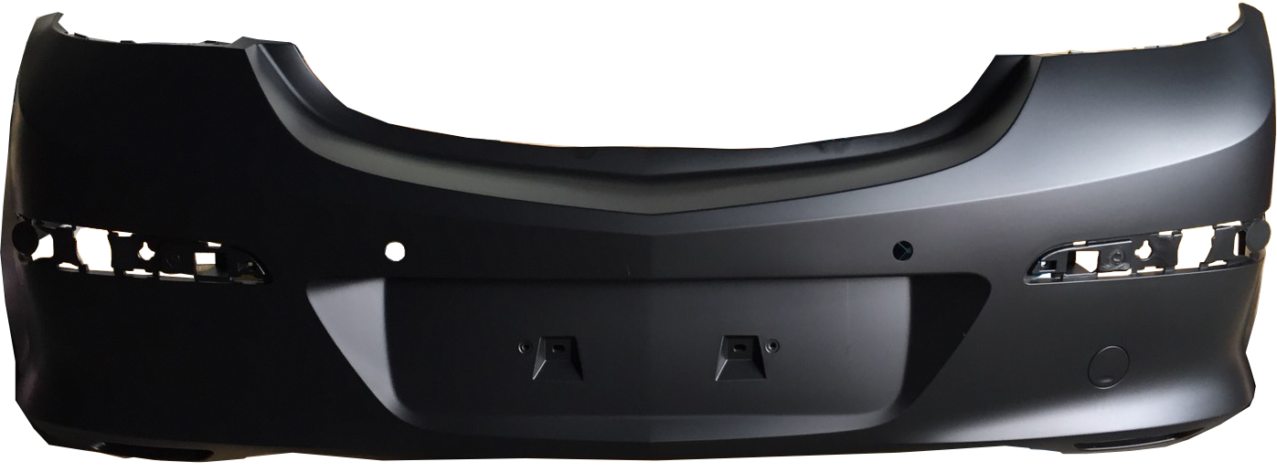PARAGOLPES TRASERO IMPRIMADO C/HUECOS SENSOR 3P (GTC)
