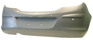 PARAGOLPES TRASERO IMPRIMADO 5PUERTAS CON SENSOR APARCAMIENTO