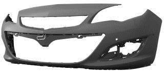 PARAGOLPES DELANTERO IMPRIMADO C/HUECOS SENSOR