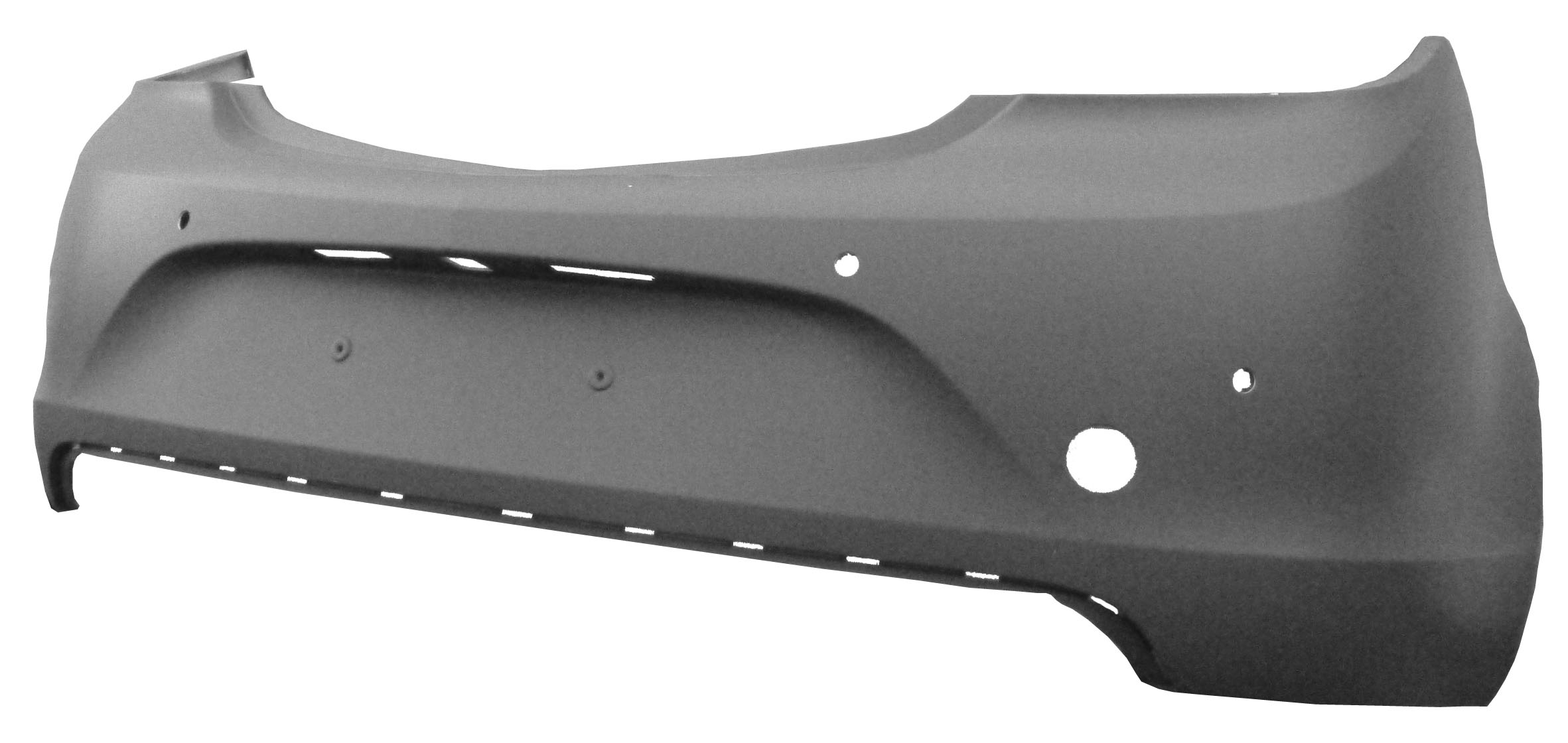 PARAGOLPES TRASERO  IMPRIMADO C/4HUECOS SENSOR