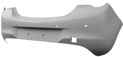 PARAGOLPES TRASERO IMPRIMADO S/SPOILER C/4HUECOS SENSOR