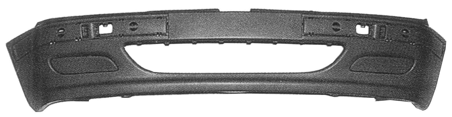 PARAGOLPES DELANTERO IMPRIMADO (CON/SIN HUECOS)