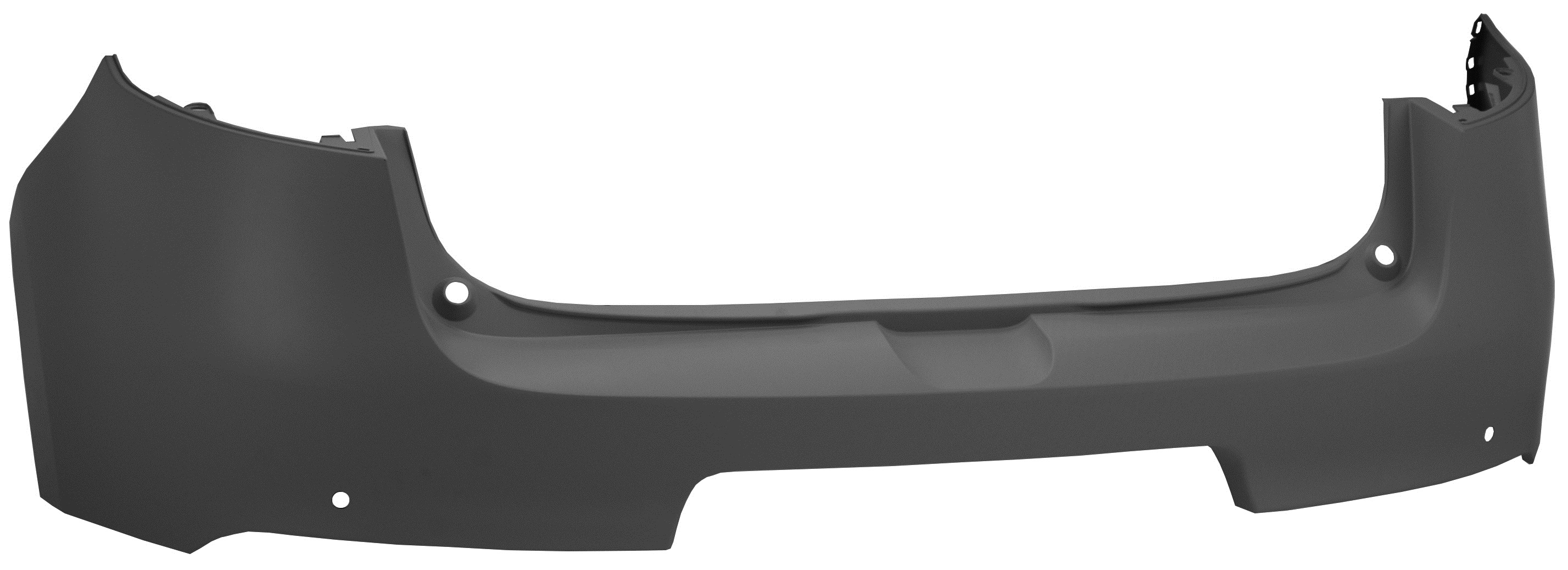 PARAGOLPES TRASERO IMPRIMADO C/HUECOS SENSOR 5PUERTAS