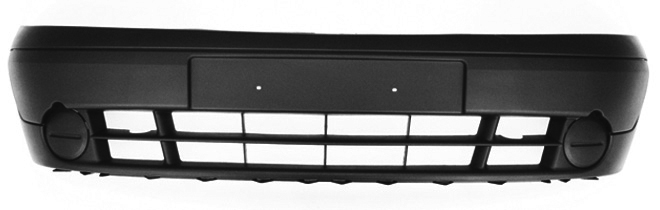 PARAGOLPES DELANTERO NEGRO COMPLETO SIN SPOILER