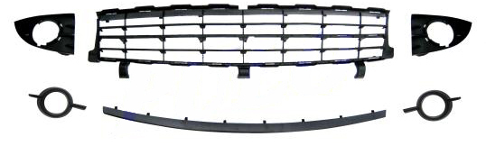 REJILLAS PARAGOLPES DELANTERO IMPRIMADO KIT