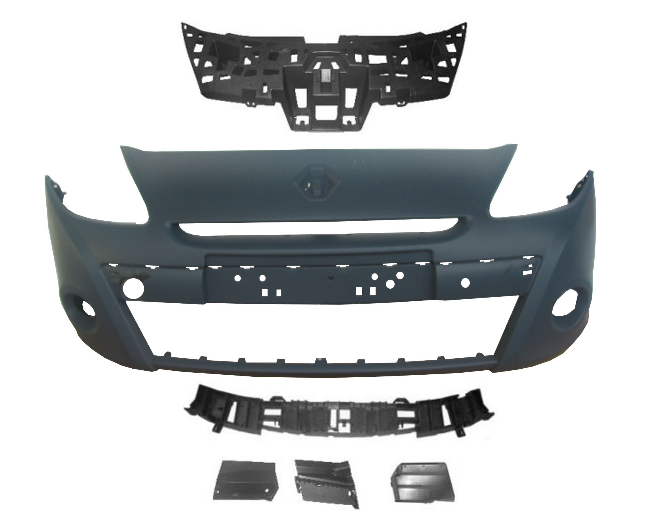PARAGOLPES DELANTERO IMPRIMADO LLANTA 16 CON KIT SOPORTES