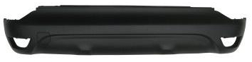PARAGOLPES TRASERO NEGRO S/HUECO SENSOR