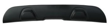 SPOILER PARAGOLPES TRASERO NEGRO