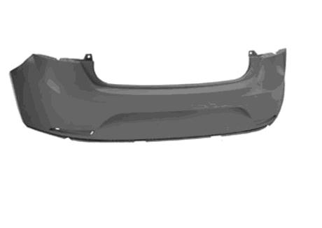 PARAGOLPES TRASERO IMPRIMADO  5PUERTAS