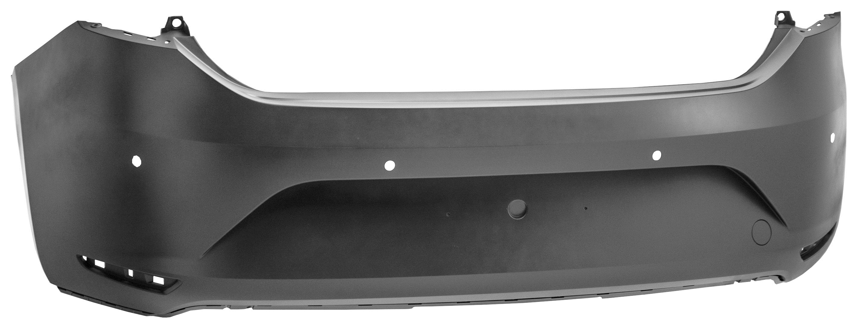 PARAGOLPES TRASERO IMPRIMADO C/HUECOS SENSOR