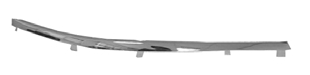 MOLDURA CROMADA SUPERIOR DELANTERO DERECHA PARAGOLPES DELANTERO 
