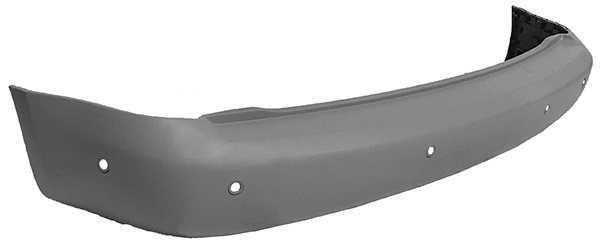 PARAGOLPES TRASERO IMPRIMADO C/6F SENSOR CHASSIS CORTO