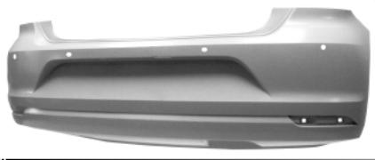 PARAGOLPES TRASERO IMPRIMADO C/HUECOS SENSOR