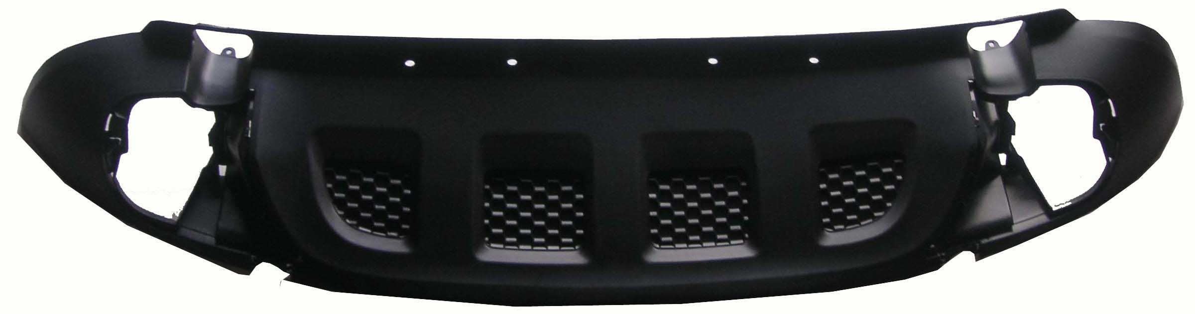SPOILER PARAGOLPES DELANTERO NEGRO