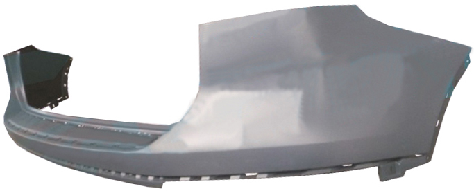 PARAGOLPES TRASERO IMPRIMADO SUPERIOR